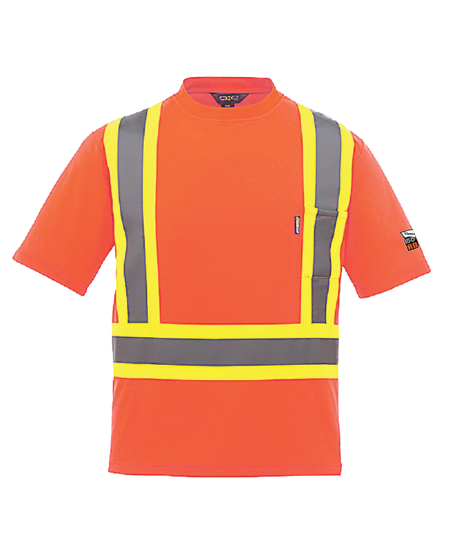 CIMENT RONO - S05960 T-Shirt De Sécurité Haute Visibilité Pour Hommes - DTF. DTF-1025 (MG)