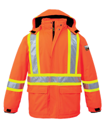 CIMENT RONO - L01250 Parka isolé haute visibilité homme - BR. 14195 (MG)